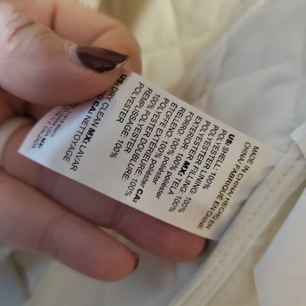 Chico's Beige Patterned Quilted Jacket - image 6